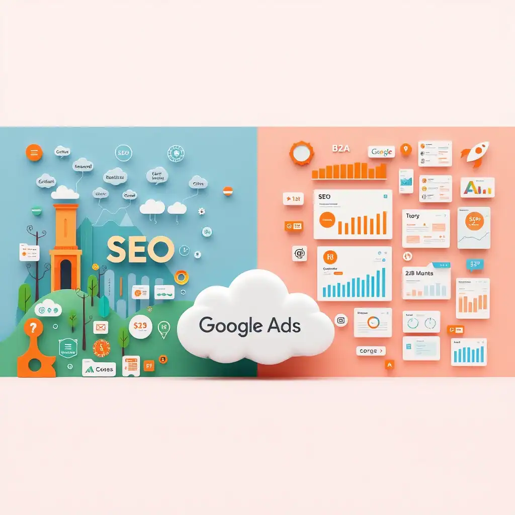 best PPC strategies for B2B SaaS - SEO vs. Google Ads: A Comparative Analysis
